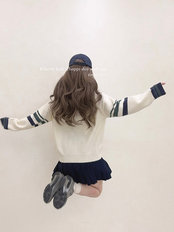 Get trendy with Baseball Girl Sweater Shirt - Sweater available at Peiliee Shop. Grab yours for $22 today!