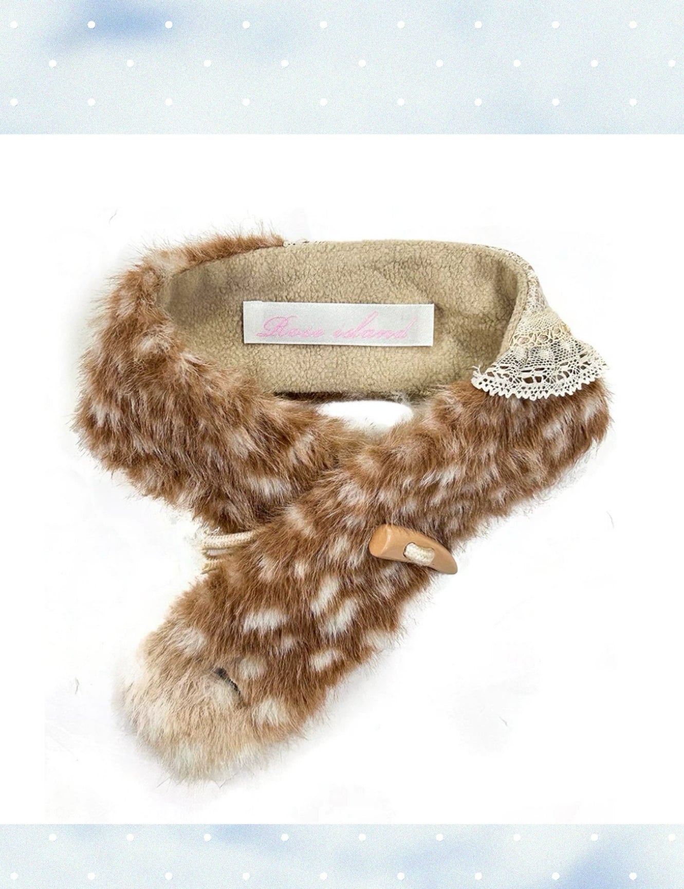 [15% Off At Checkout] Rose Island Deer Hat and Scarf