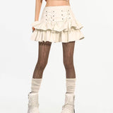 [2020’s Best Sale is Back] Lace-Up Harajuku Ruffle Mini Skort