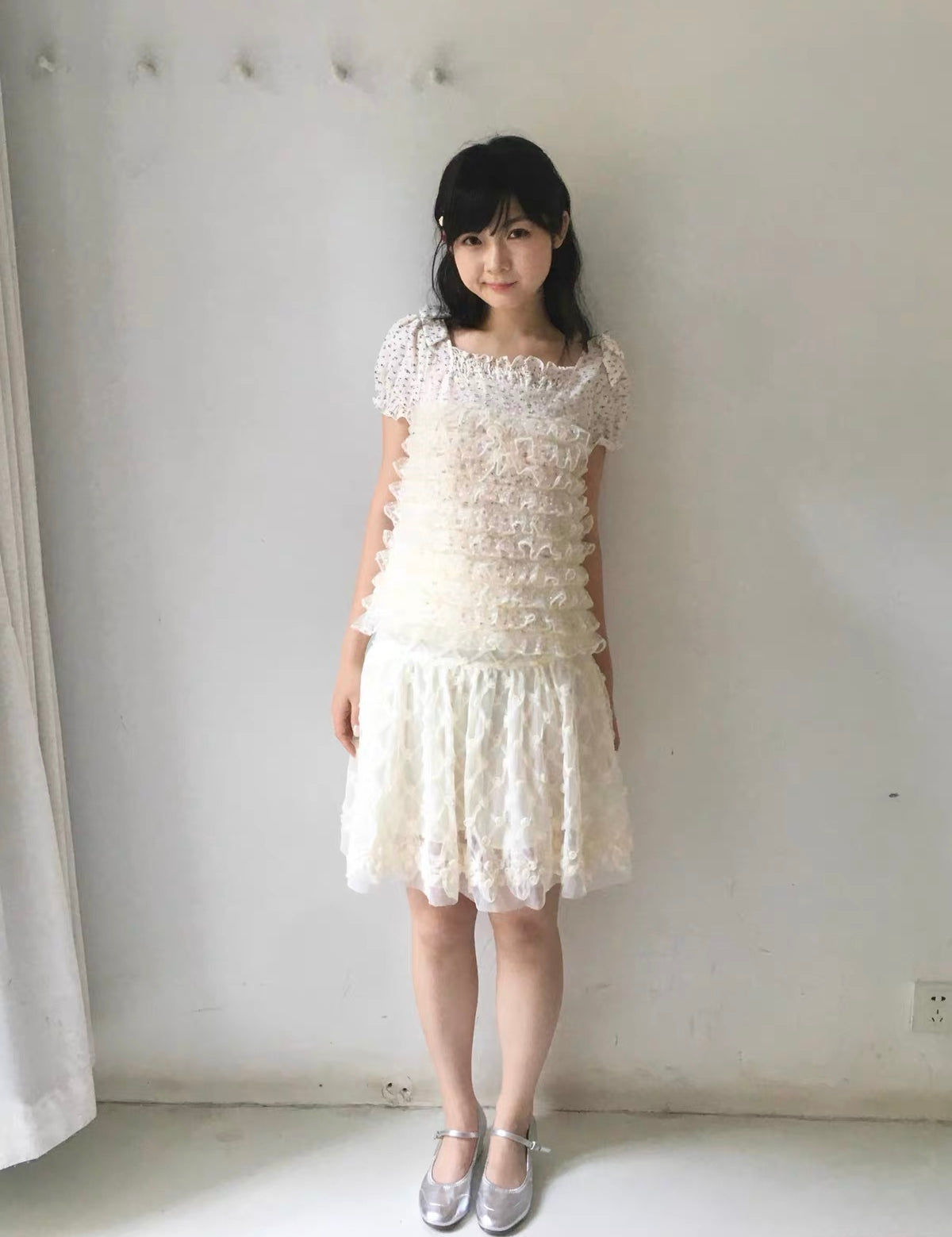 SicAstra Flower Diary Rose Floral Skirt