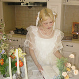 [August Unicron] Angel’s Wedding Silk Handmade Dress