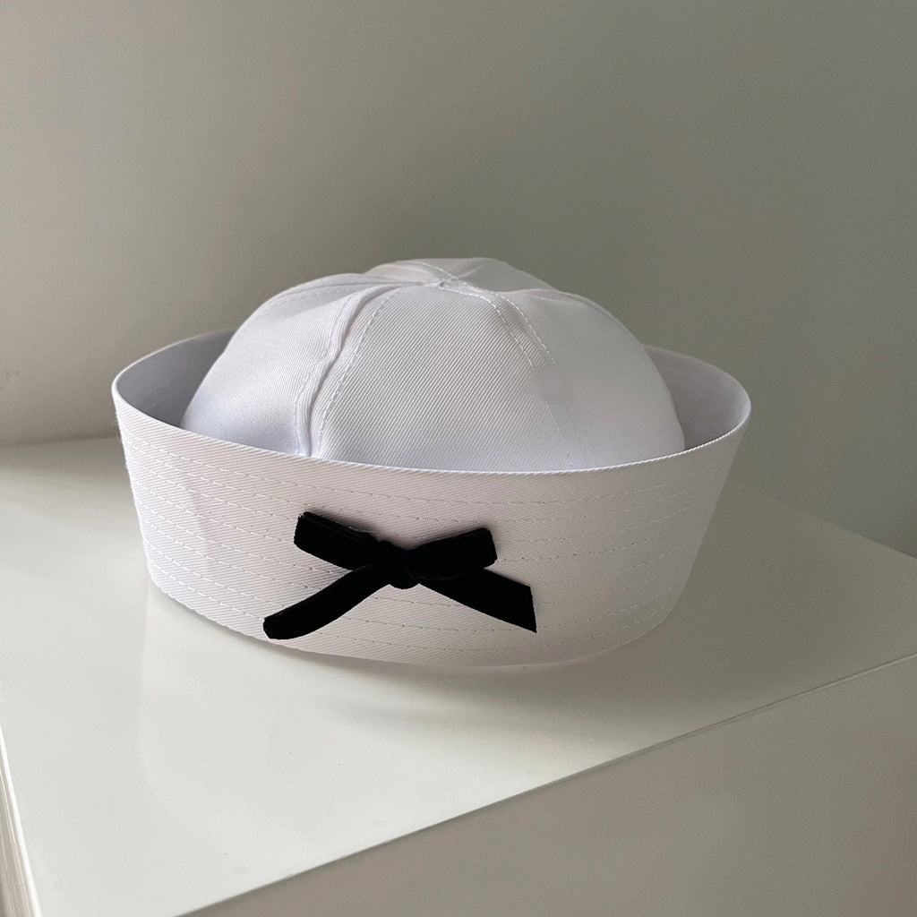 Get trendy with [Basic] Navy Sailor Flip Collar Hat -  available at Peiliee Shop. Grab yours for $10.50 today!