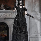 Blood Supply The Box Of Love God Velvet Corset