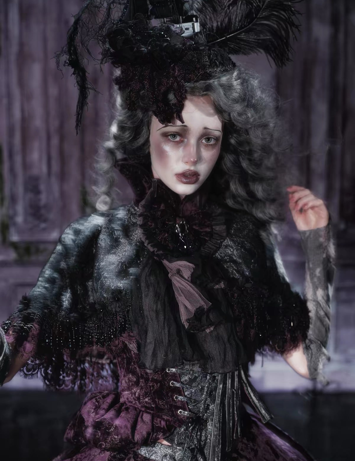 Blood Supply The Last Gift Of The Dead mourning cloak Victorian gothic cape