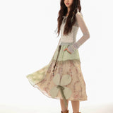 Rose Island Forest Waltz Lucky Clover Skirt