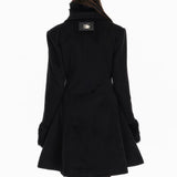34Ounce Heiress Charm Wool Coat with Faux Fur Scarf