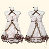 Rose Island Rose Letter FairyTale Balcony Bloom Dress