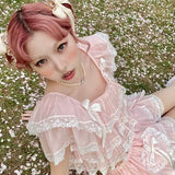 Get trendy with [August Unicorn] The blooming dream crop top and skirt set - Dresses available at Peiliee Shop. Grab yours for $116 today!