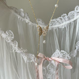 Get trendy with Butterfly dreams lucky charm freshwater pearl necklace -  available at Peiliee Shop. Grab yours for $19.90 today!