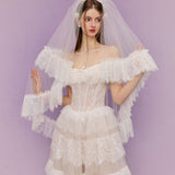 - Songe Atelier -  Lace Whispers Wedding Bridal Dress Tailor Made