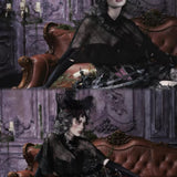 Blood Supply The Last Gift Of The Dead Lace cloak Capelet Short Cape