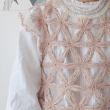 [Customized] Soft Dream As In cloud Hand Knitted Vest