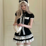 KittenClaw Vintage Lace Cross 100% Cotton Top
