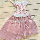 Get trendy with [Sweden Second Hand] Angelic Pink Mini Skirt -  available at Peiliee Shop. Grab yours for $20 today!