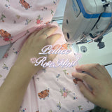 [Peiliee x Rose Island Exclusive] Deer Ballet Fawn Core Cotton Mini Dress