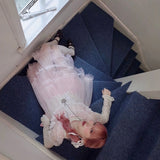 Get trendy with [August Unicorn] Rose romance transparent outer dress - Dresses available at Peiliee Shop. Grab yours for $75 today!