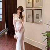 The flower goddess vintage dress