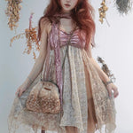 Get trendy with [Rose Island] Fairy Spirit Floral Dress -  available at Peiliee Shop. Grab yours for $55 today!