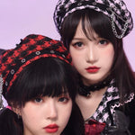 Get trendy with Evil Tooth my gyaru rock star tweed beret hat -  available at Peiliee Shop. Grab yours for $24 today!