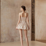 Fa Sogno Rosy Swan Lake Mini Dress