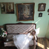 August Unicorn Cloud Ruffle Fairy Dress