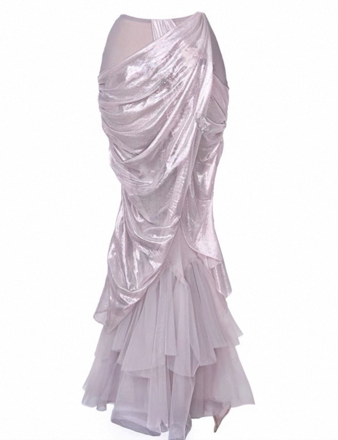 Blood Supply Moonlight Spirit Fairy Mermaid Tail Midi Skirt