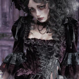 Blood Supply The Last Gift Of The Dead Count's corset with detachable sleeves