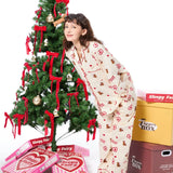 Sleepy Fairy Dachshund Brushed Flannel Pajama Set