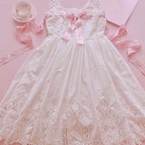 [Leflacon Pre-order] Lolita98’ Cotton Lace JSK Dress