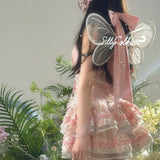 Silly Solkatt Seaside Blush Floral Mini Dress