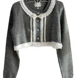 Pacific Position Grey Shirley Knit Cardigan Short & Long Version