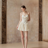 Fa Sogno Rose Letter Dream Mini Dress