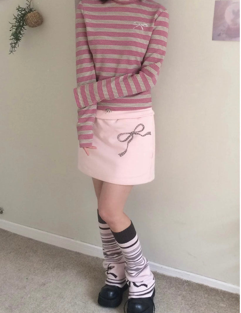 Get trendy with Sic Astra My Dream Girl Ribbon Sweatshirt - Accessories available at Peiliee Shop. Grab yours for $29 today!
