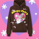 Sleepy Fairy Snowman Hoodie