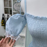 [Tailor Made] By The Sea Maxi Dress Elastic Version