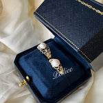 Get trendy with Being a princess is what i do the best 7-8mm, 8.5-9mm Freshwater Pearl Ring -  available at Peiliee Shop. Grab yours for $19.90 today!