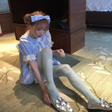 August Unicorn Gingham Babydoll Long Top Shirt