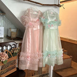 [August Unicorn] The Spring Fairy Silk Blend Dress