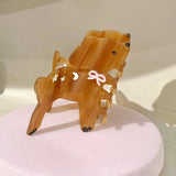 Adorable Moonlight Deer Hair Claw