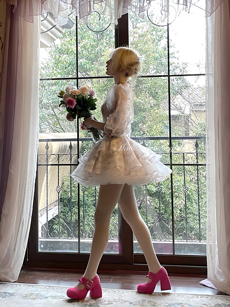 Lavender Honey Dream Floral Mini Dress - Premium  from Leonie Girl - Just $42.50! Shop now at Peiliee Shop