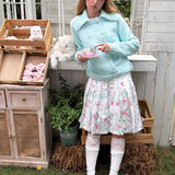 MineBeThyVers Kitty’s Flower Letter Skirt