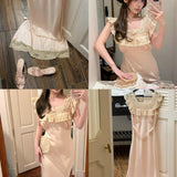 The flower goddess vintage dress