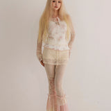 Rose Island Floating Islands Sky Colors Sheer Top Innerwear
