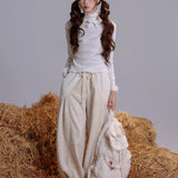 [Summer Sale] Rose Island Cuddle Lamb Lace Meadow Lantern Pants