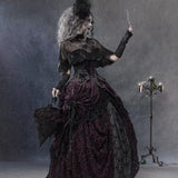 Blood Supply The Last Gift Of The Dead Lace cloak Capelet Short Cape