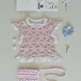[Customized] Soft Dream As In cloud Hand Knitted Vest