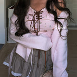 [Peiliee x Rose Island Exclusive] Deer Ballet Fawn Core Cotton Top