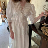 Customized Sewing Diary Handmade Whispering Meadow Cotton Dress