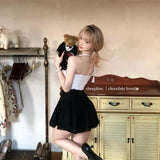 SheepKiss Chocolate Lover Mini Skirt