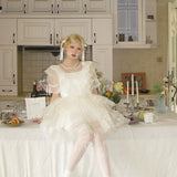 [August Unicron] Angel’s Wedding Silk Handmade Dress